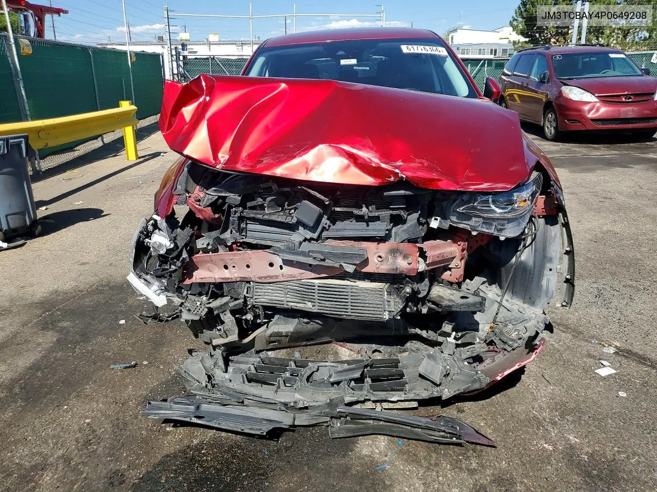 2023 Mazda Cx-9 Touring Plus VIN: JM3TCBAY4P0649208 Lot: 61776366