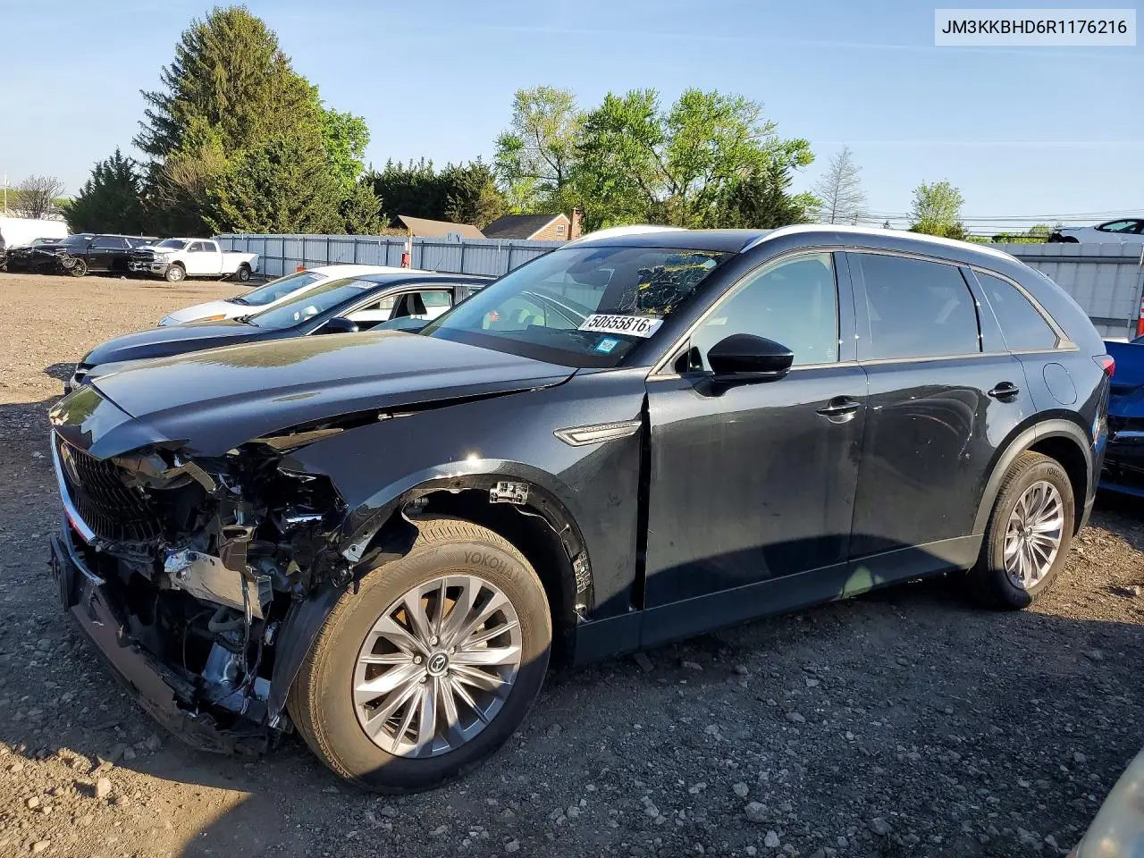 2024 Mazda Cx-90 Preferred VIN: JM3KKBHD6R1176216 Lot: 50655816