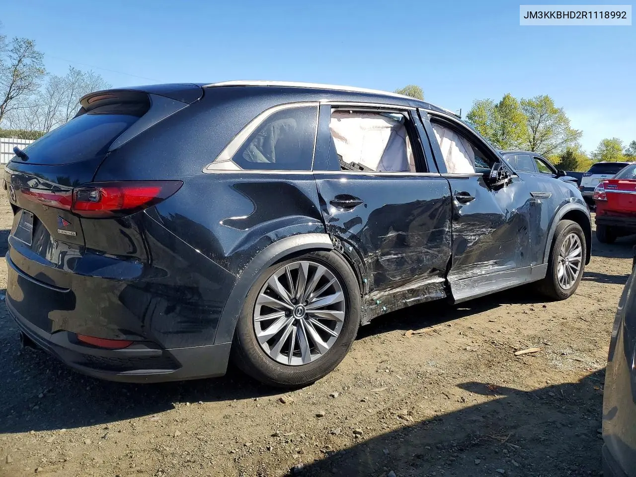 2024 Mazda Cx-90 Preferred VIN: JM3KKBHD2R1118992 Lot: 50734096