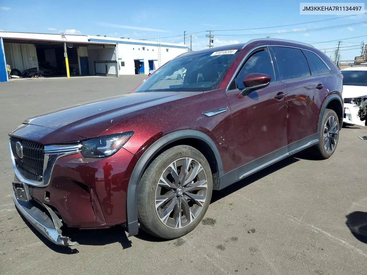2024 Mazda Cx-90 Premium Plus VIN: JM3KKEHA7R1134497 Lot: 51018206