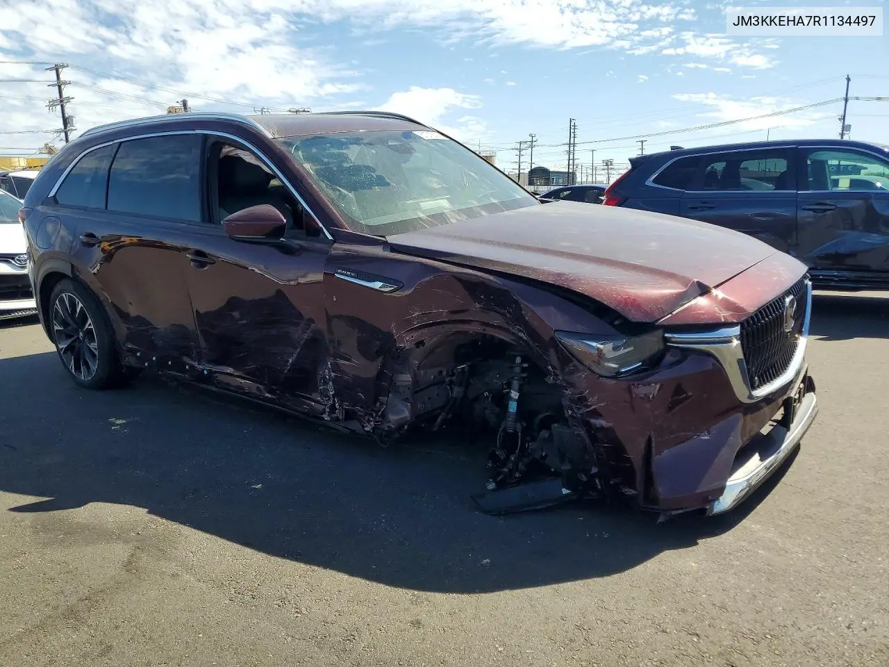 2024 Mazda Cx-90 Premium Plus VIN: JM3KKEHA7R1134497 Lot: 51018206