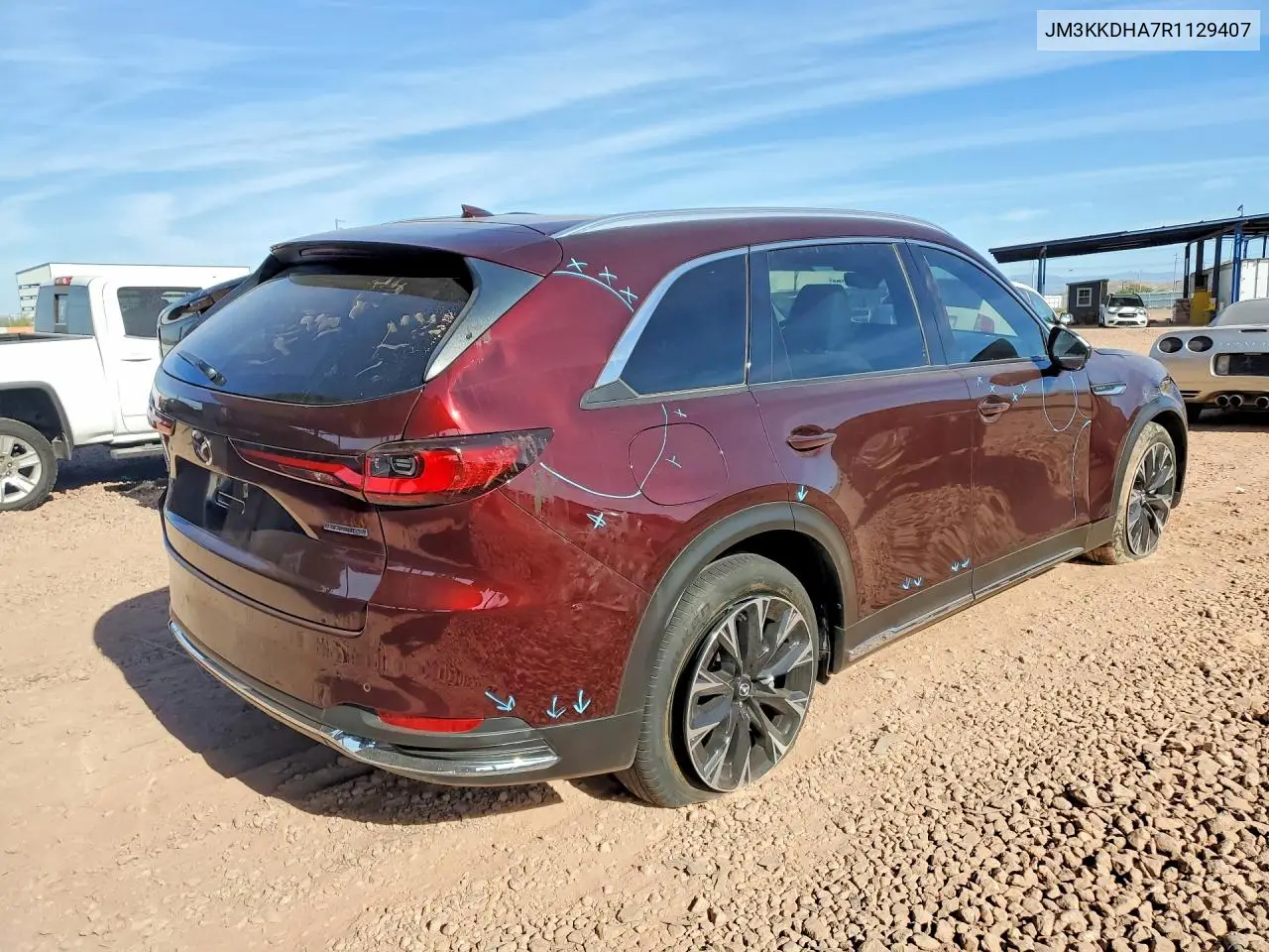 2024 Mazda Cx-90 Premium VIN: JM3KKDHA7R1129407 Lot: 51104396