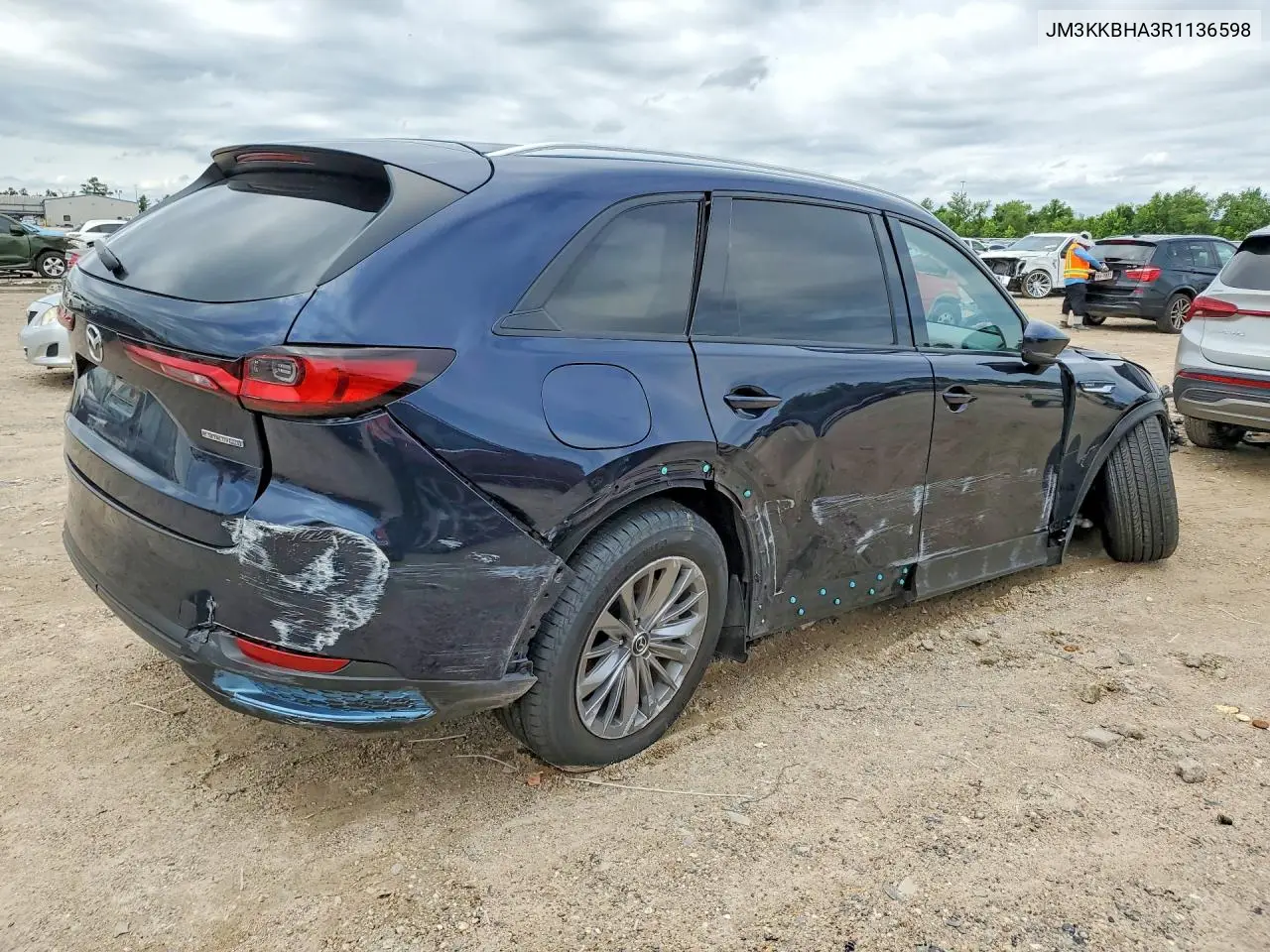 2024 Mazda Cx-90 Preferred VIN: JM3KKBHA3R1136598 Lot: 51333306