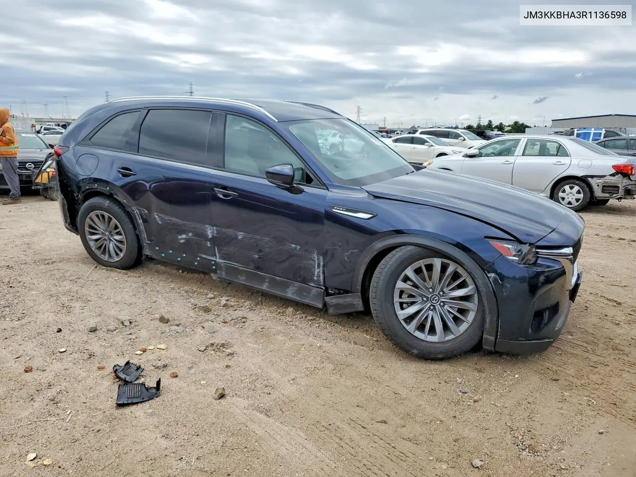 2024 Mazda Cx-90 Preferred VIN: JM3KKBHA3R1136598 Lot: 51333306