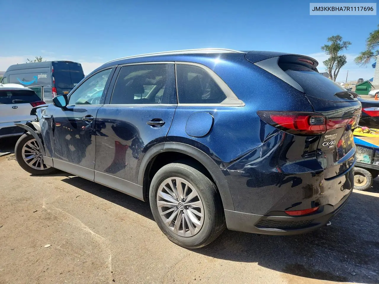 2024 Mazda Cx-90 Preferred VIN: JM3KKBHA7R1117696 Lot: 51380616