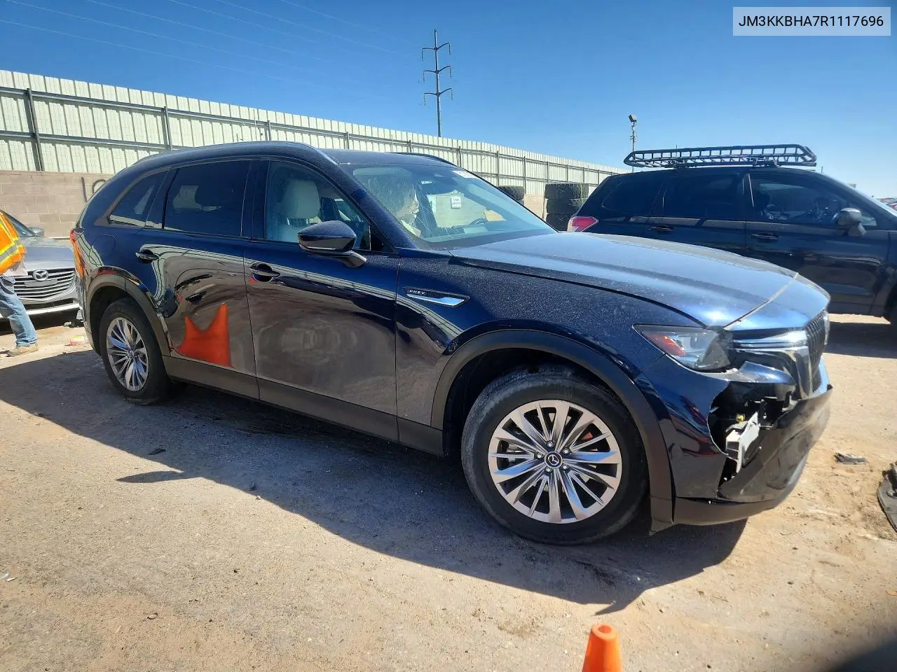 2024 Mazda Cx-90 Preferred VIN: JM3KKBHA7R1117696 Lot: 51380616