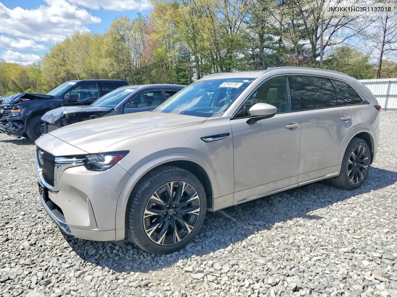 2024 Mazda Cx-90 VIN: JM3KK1HC3R1137018 Lot: 52945786