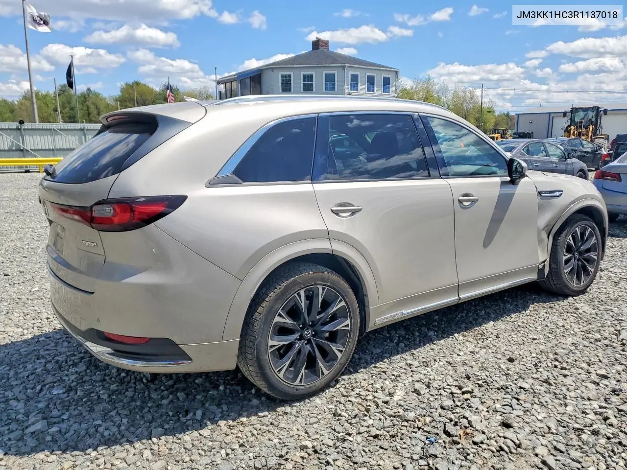 2024 Mazda Cx-90 VIN: JM3KK1HC3R1137018 Lot: 52945786