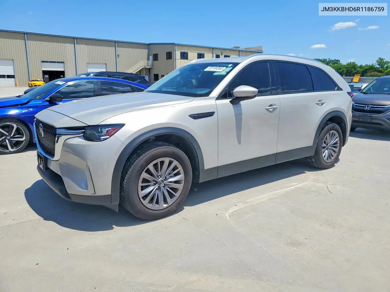 2024 Mazda Cx-90 Preferred VIN: JM3KKBHD6R1186759 Lot: 53104066