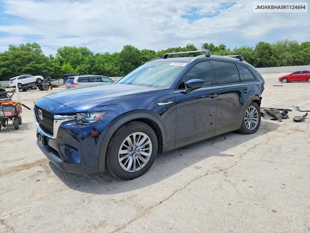 2024 Mazda Cx-90 Preferred VIN: JM3KKBHA5R1124694 Lot: 53954866