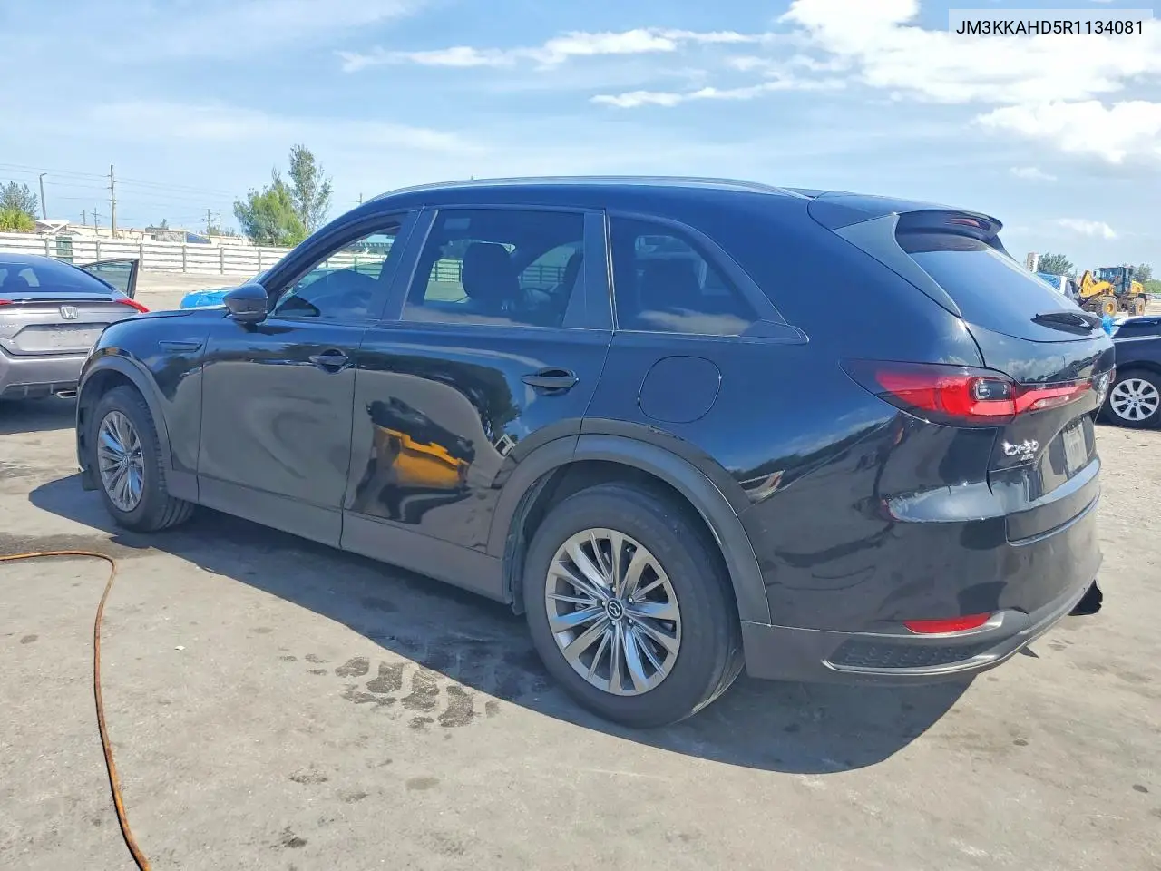 2024 Mazda Cx-90 Select VIN: JM3KKAHD5R1134081 Lot: 54225356