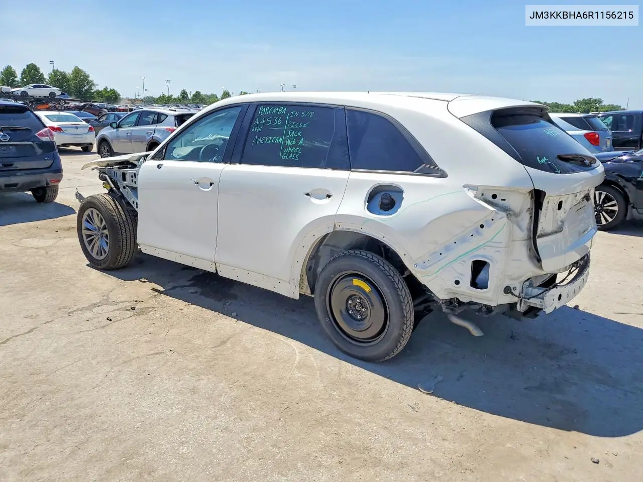 2024 Mazda Cx-90 Preferred VIN: JM3KKBHA6R1156215 Lot: 55395886