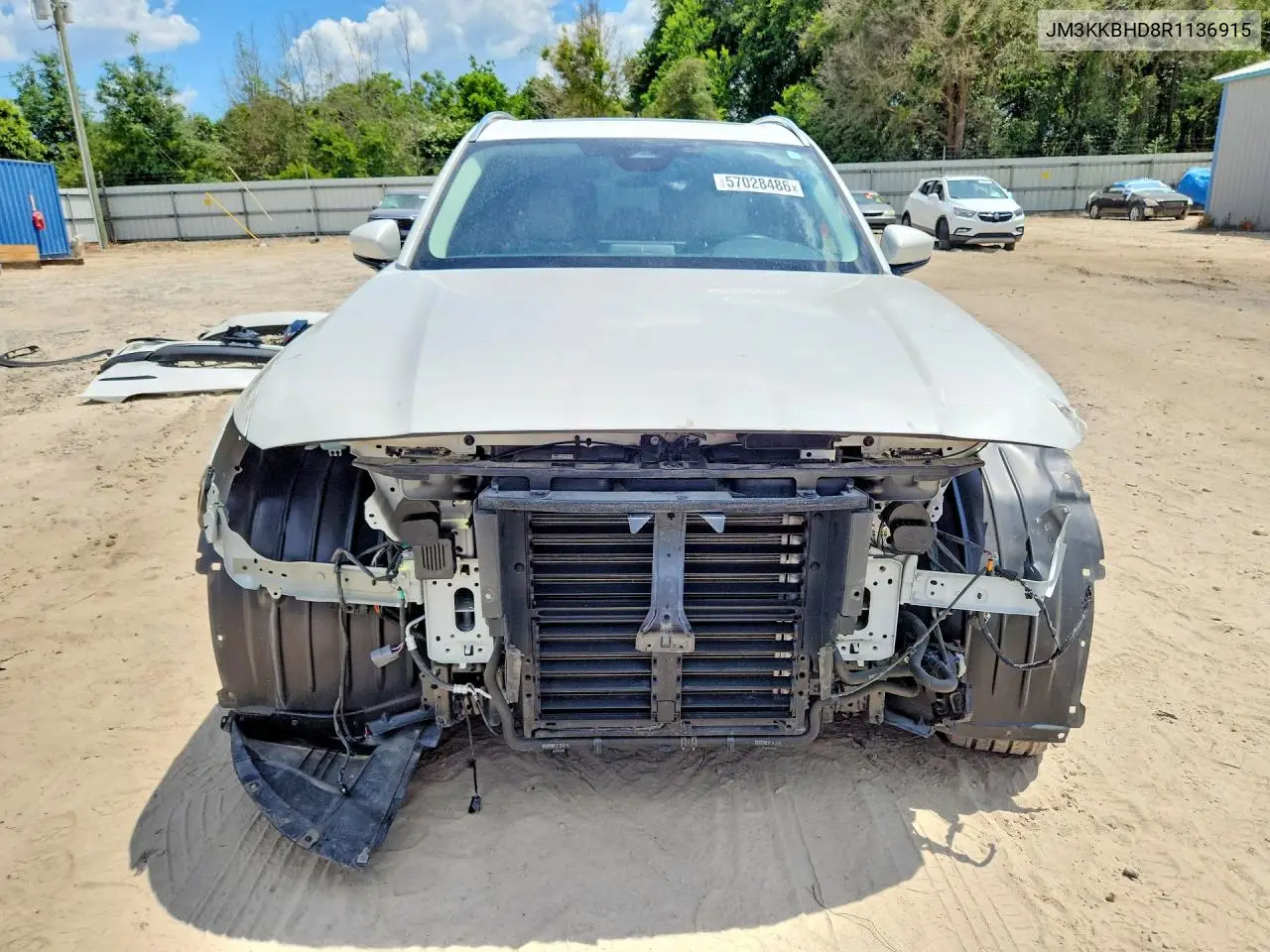 2024 Mazda Cx-90 Preferred VIN: JM3KKBHD8R1136915 Lot: 57028486