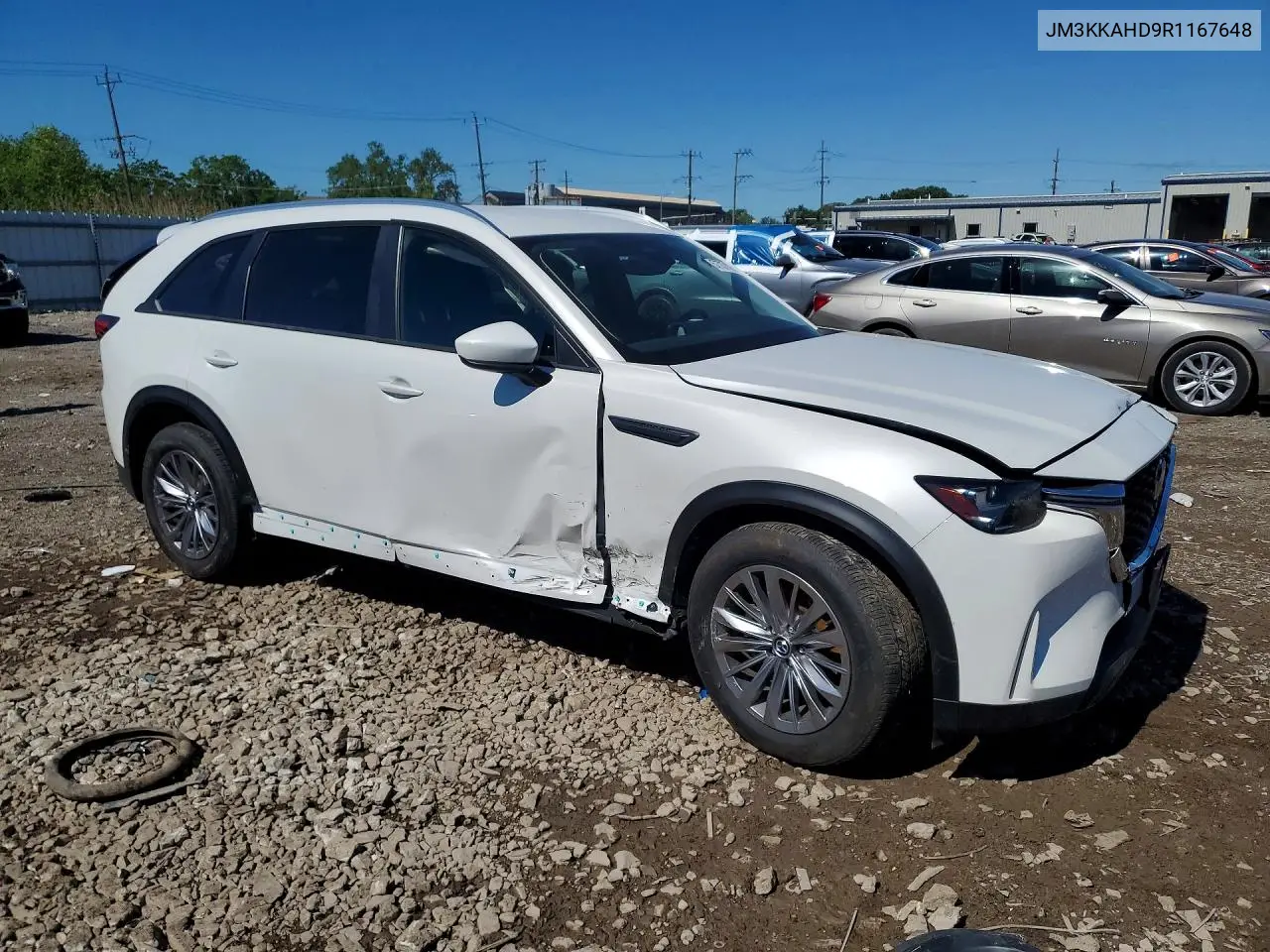 2024 Mazda Cx-90 VIN: JM3KKAHD9R1167648 Lot: 57737106