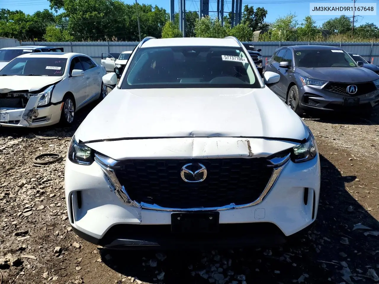 2024 Mazda Cx-90 VIN: JM3KKAHD9R1167648 Lot: 57737106