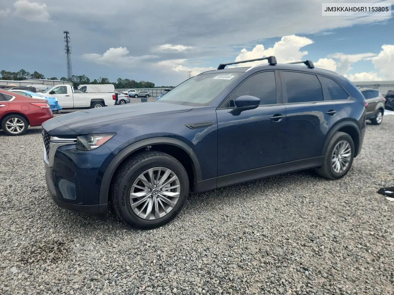 2024 Mazda Cx-90 Select VIN: JM3KKAHD6R1153805 Lot: 58845466