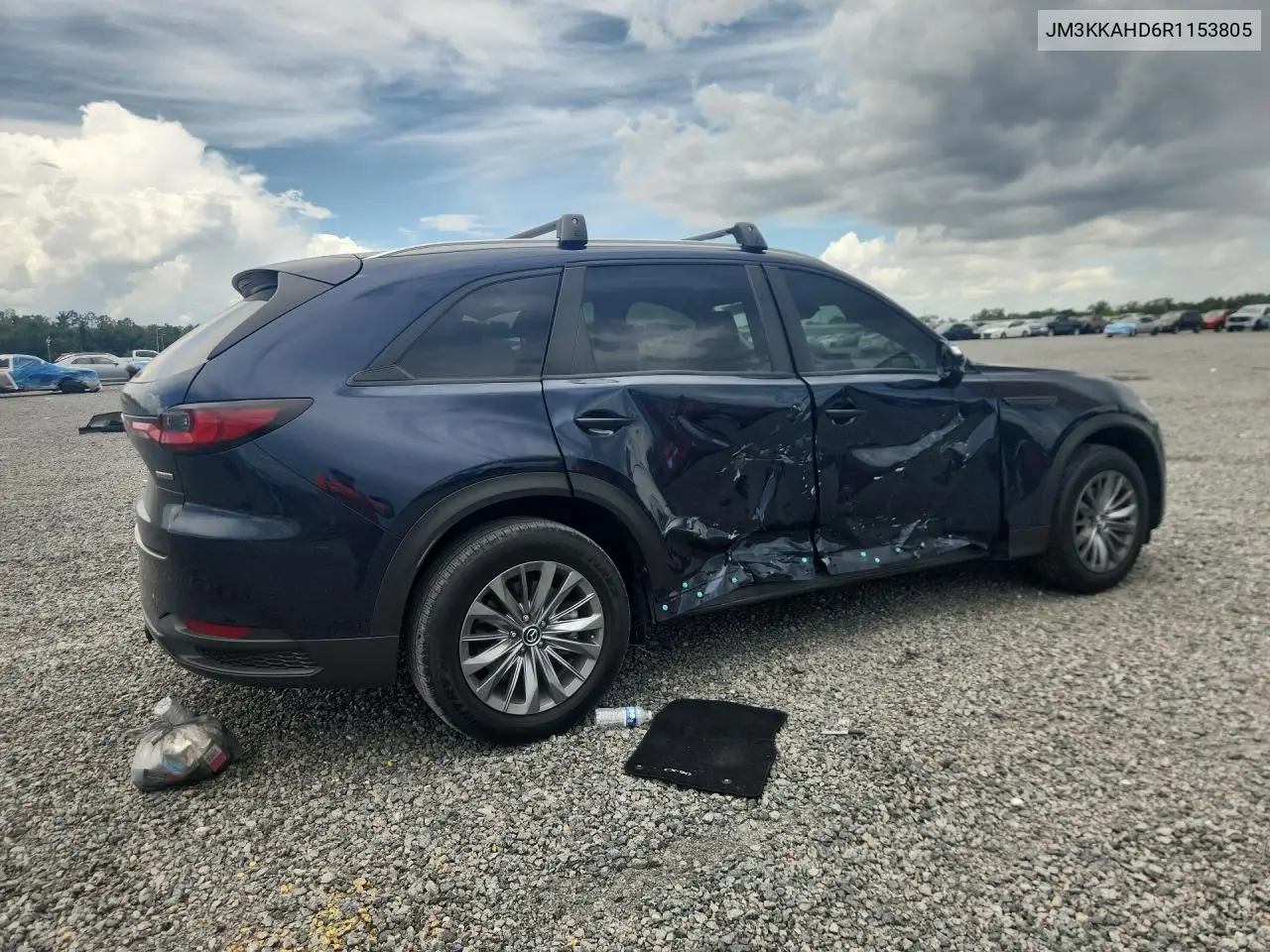 2024 Mazda Cx-90 Select VIN: JM3KKAHD6R1153805 Lot: 58845466