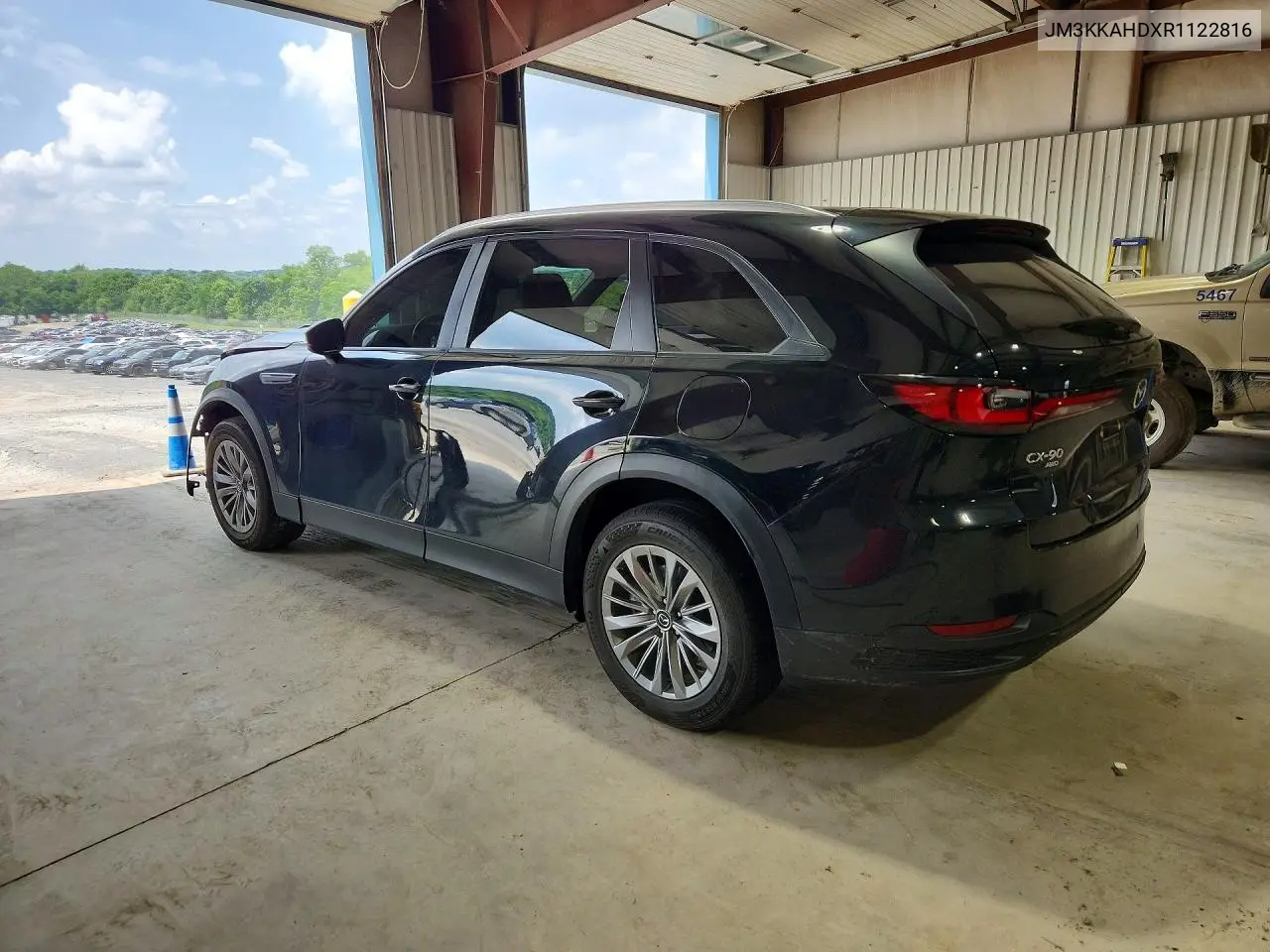 2024 Mazda Cx-90 Select VIN: JM3KKAHDXR1122816 Lot: 58915016