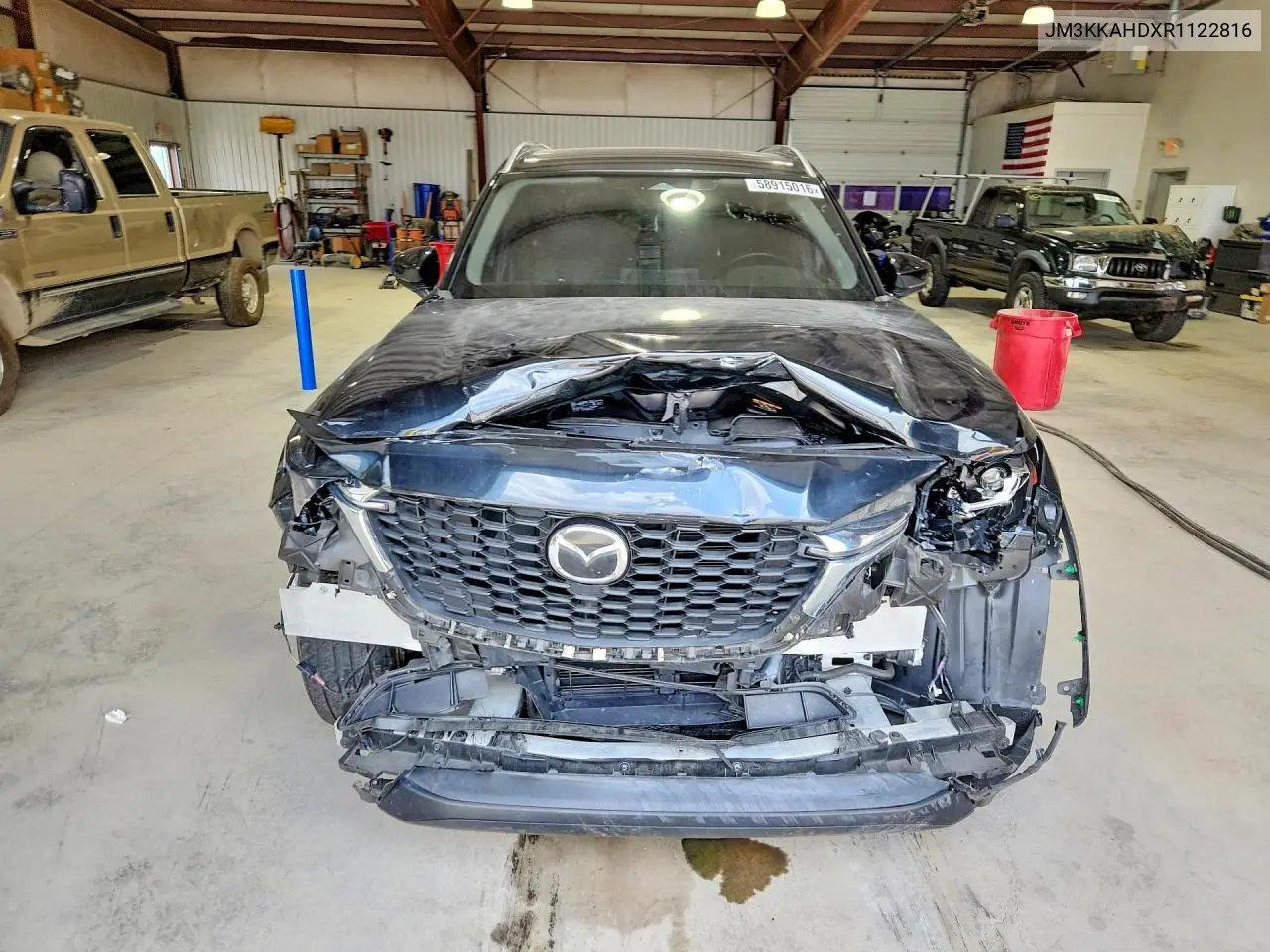 2024 Mazda Cx-90 Select VIN: JM3KKAHDXR1122816 Lot: 58915016