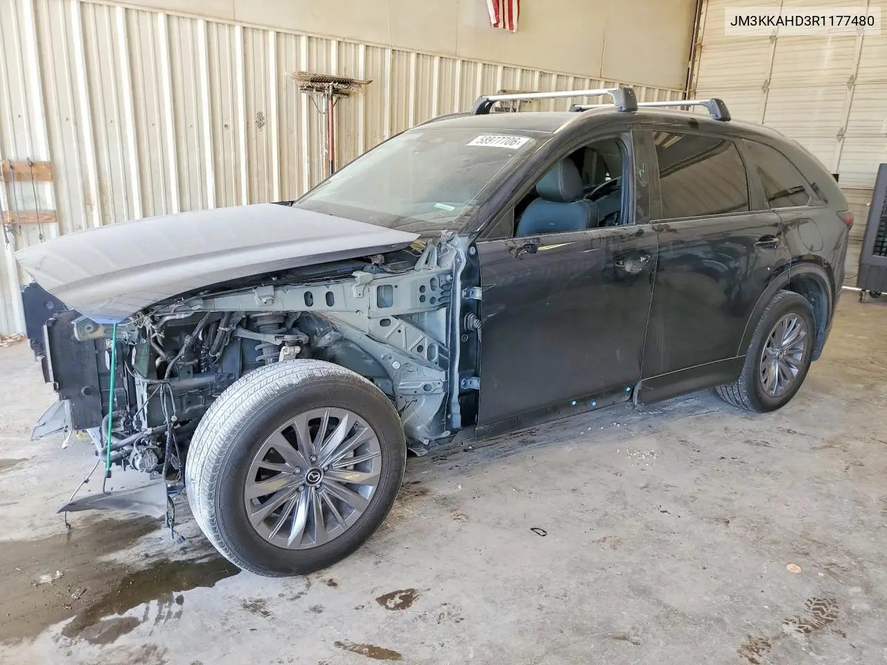 2024 Mazda Cx-90 Select VIN: JM3KKAHD3R1177480 Lot: 58977706