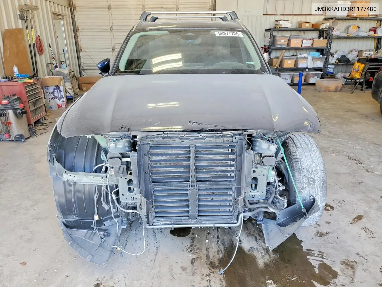 2024 Mazda Cx-90 Select VIN: JM3KKAHD3R1177480 Lot: 58977706