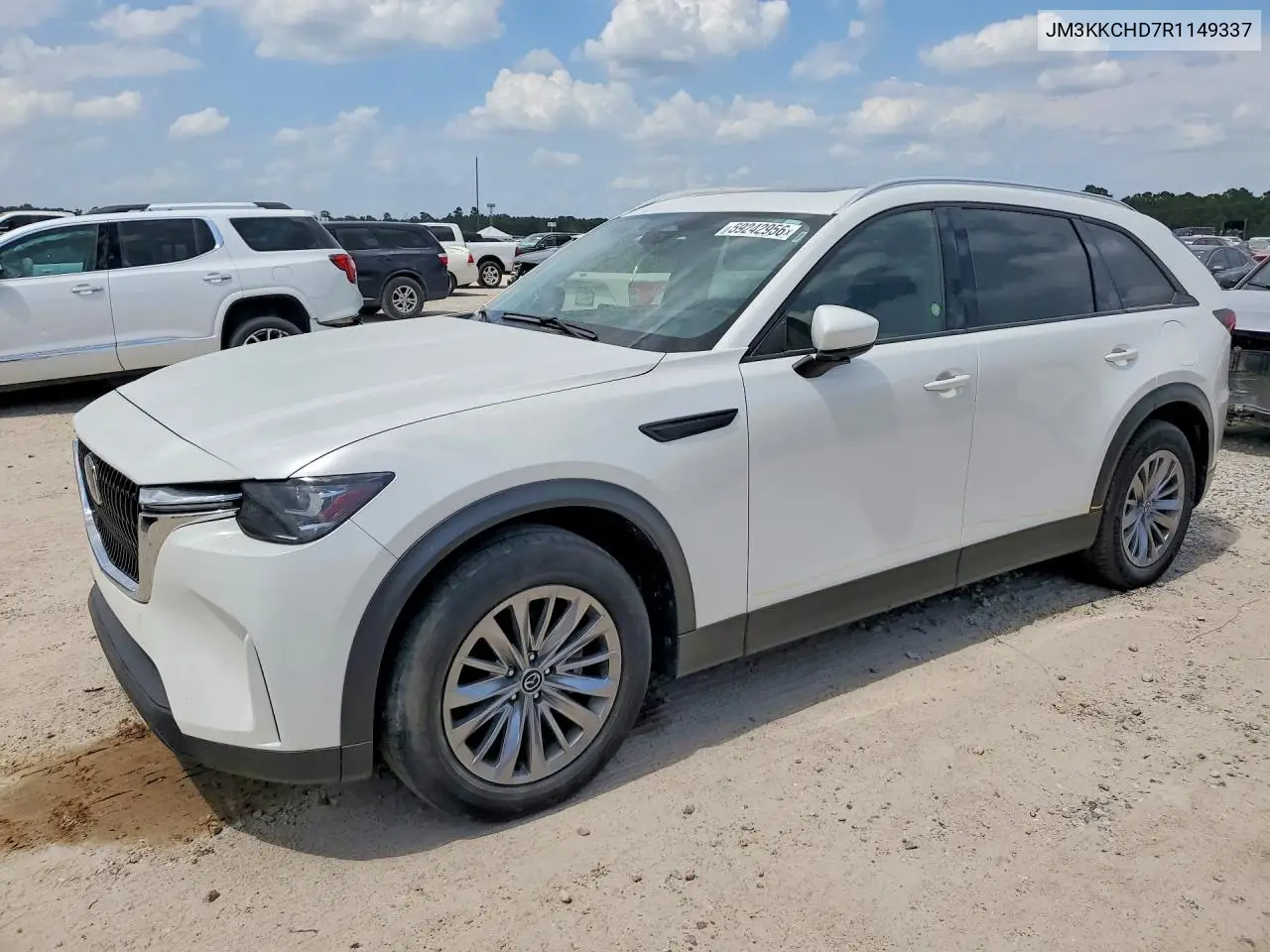 2024 Mazda Cx-90 Preferred Plus VIN: JM3KKCHD7R1149337 Lot: 59242956