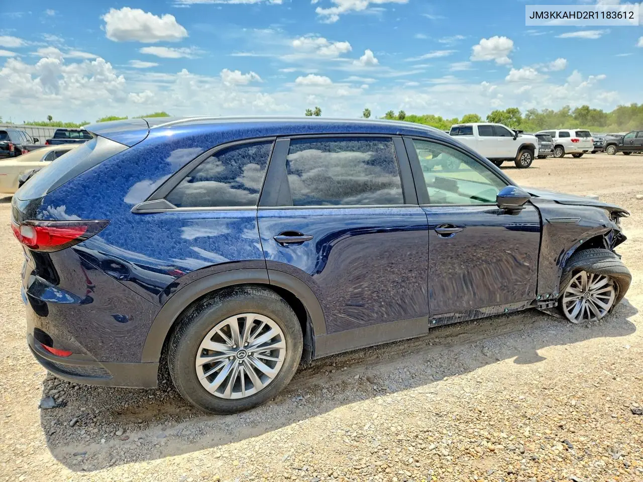 2024 Mazda Cx-90 Select VIN: JM3KKAHD2R1183612 Lot: 59867316