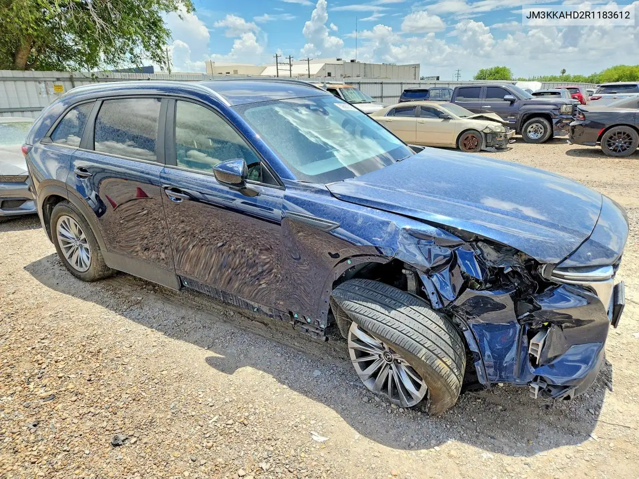 2024 Mazda Cx-90 Select VIN: JM3KKAHD2R1183612 Lot: 59867316