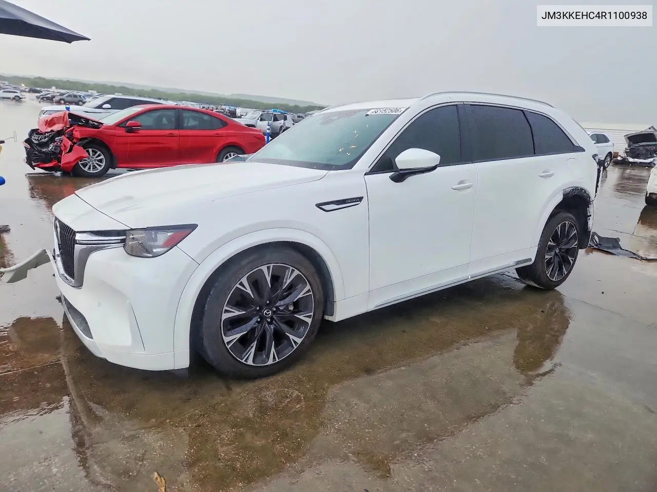 2024 Mazda Cx-90 Premium Plus VIN: JM3KKEHC4R1100938 Lot: 60152506