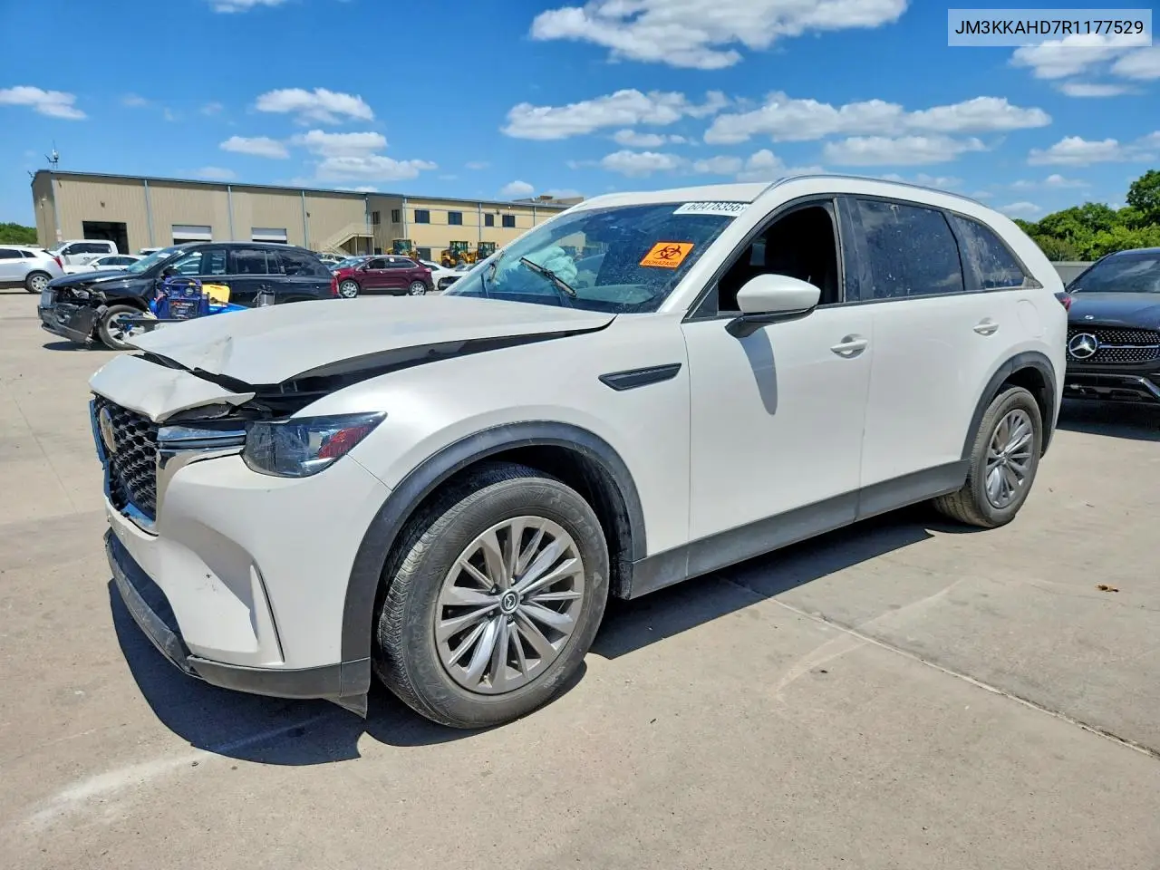 2024 Mazda Cx-90 Select VIN: JM3KKAHD7R1177529 Lot: 60478356