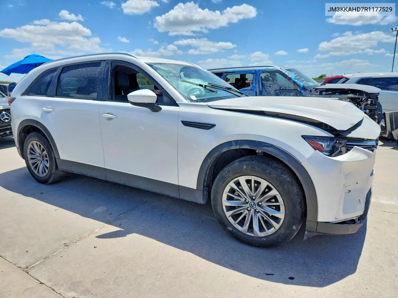 2024 Mazda Cx-90 Select VIN: JM3KKAHD7R1177529 Lot: 60478356