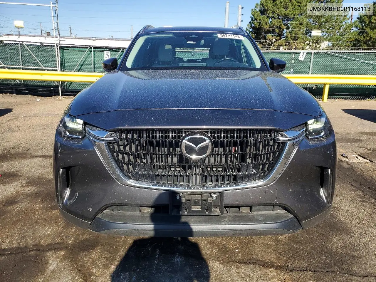 2024 Mazda Cx-90 Preferred VIN: JM3KKBHD0R1168113 Lot: 60791146