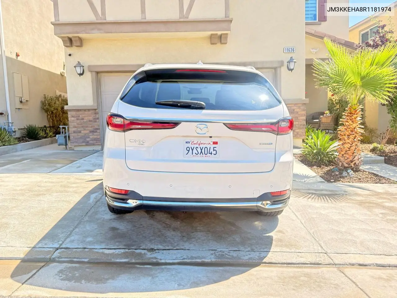2024 Mazda Cx-90 Premium Plus VIN: JM3KKEHA8R1181974 Lot: 61929916