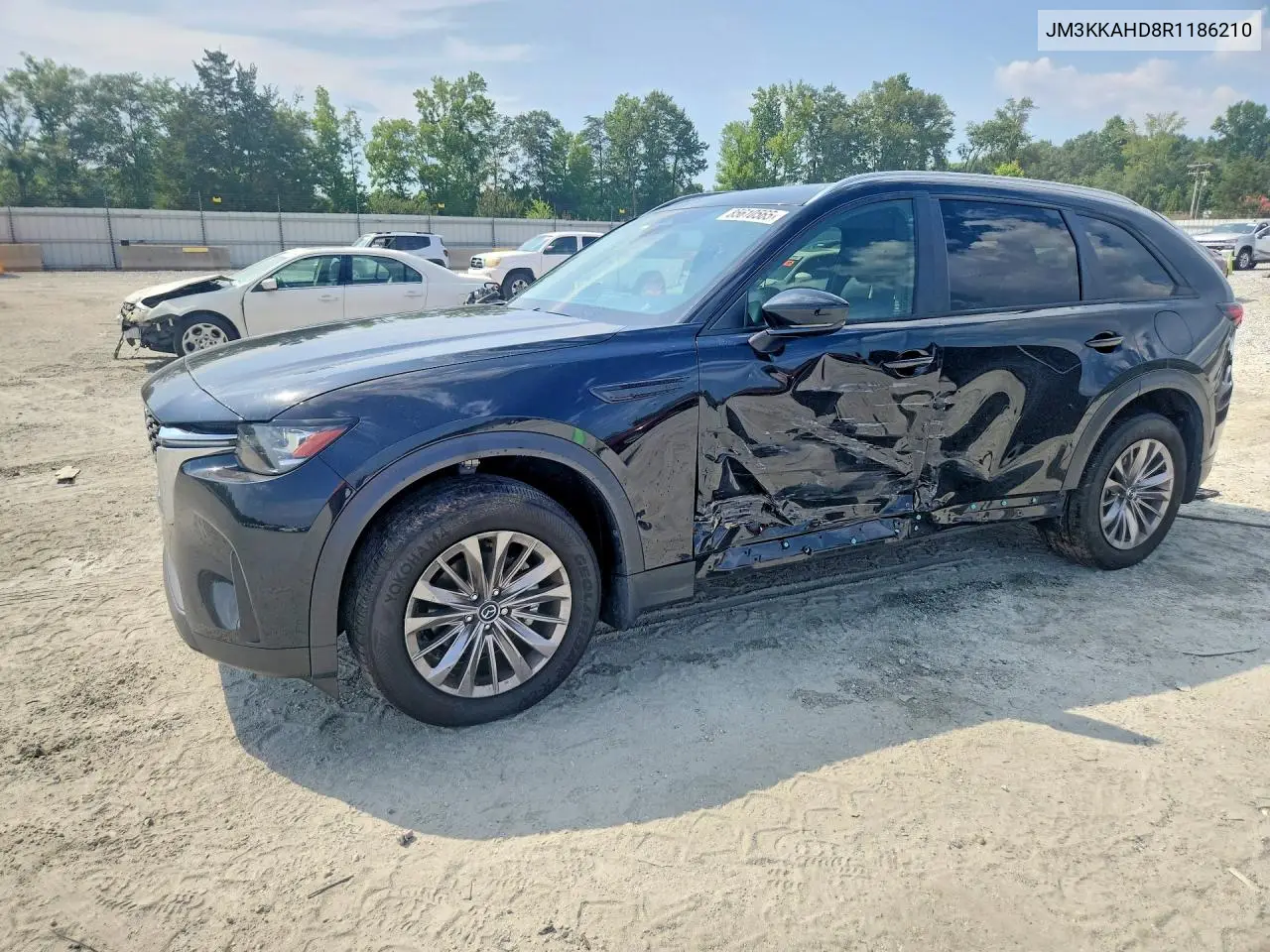 2024 Mazda Cx-90 Select VIN: JM3KKAHD8R1186210 Lot: 85610565