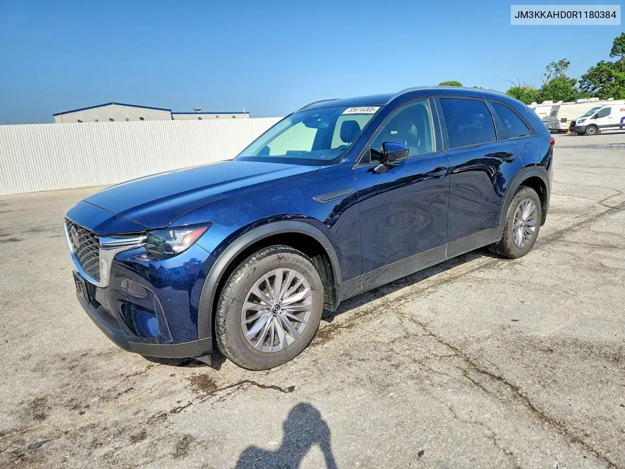 2024 Mazda Cx-90 Select VIN: JM3KKAHD0R1180384 Lot: 85616305
