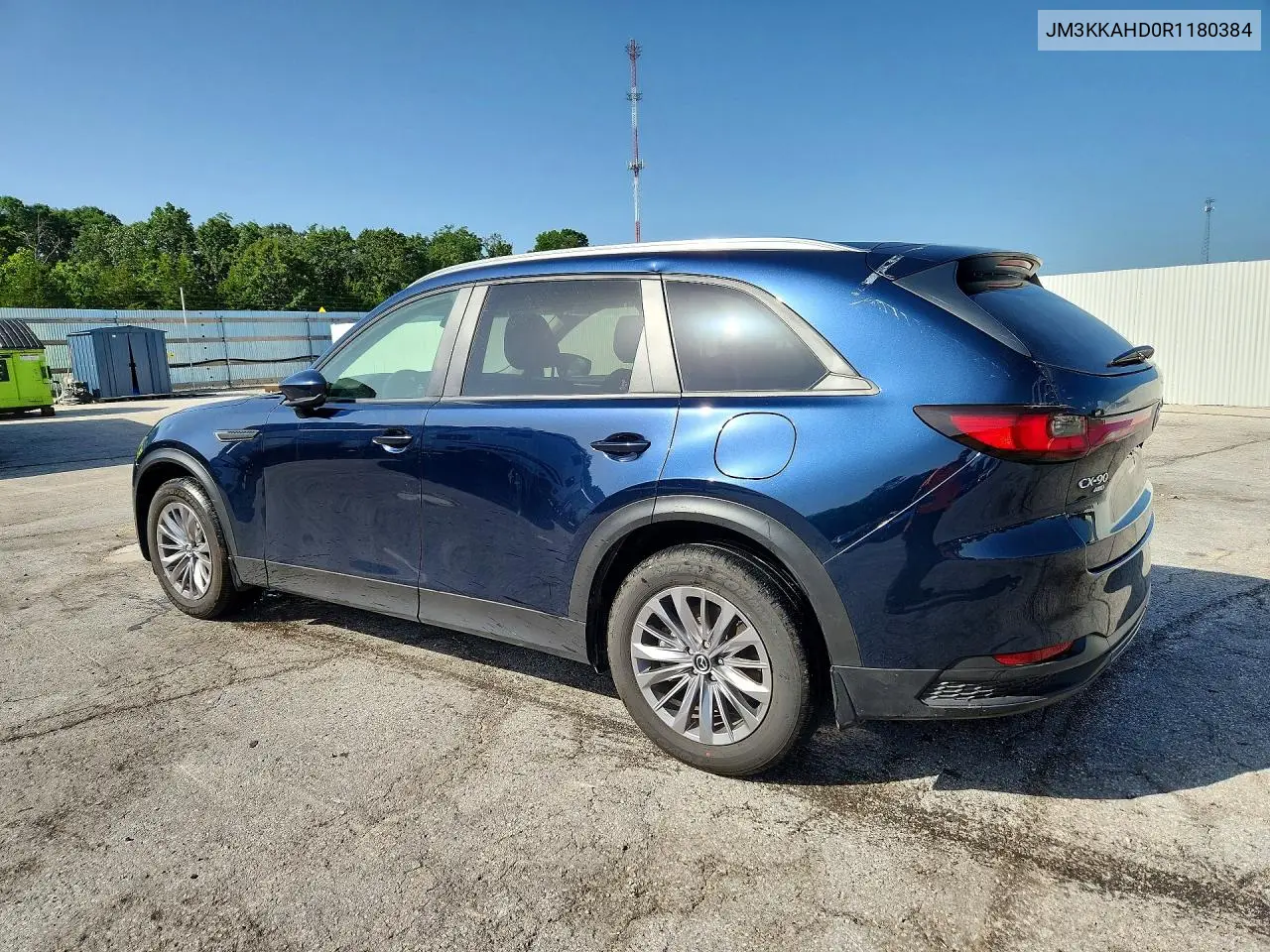 2024 Mazda Cx-90 Select VIN: JM3KKAHD0R1180384 Lot: 85616305