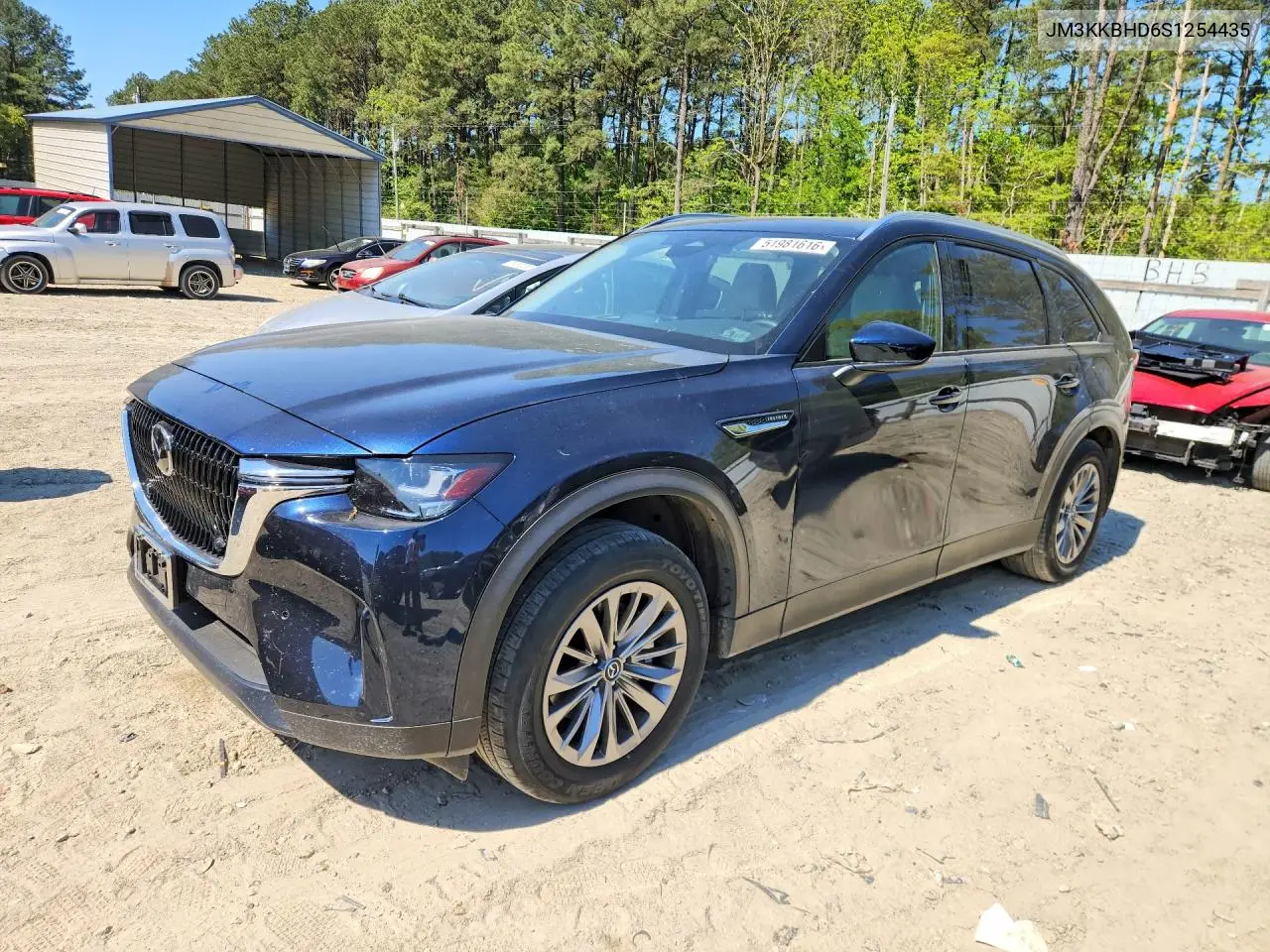 2025 Mazda Cx-90 Preferred VIN: JM3KKBHD6S1254435 Lot: 51981616