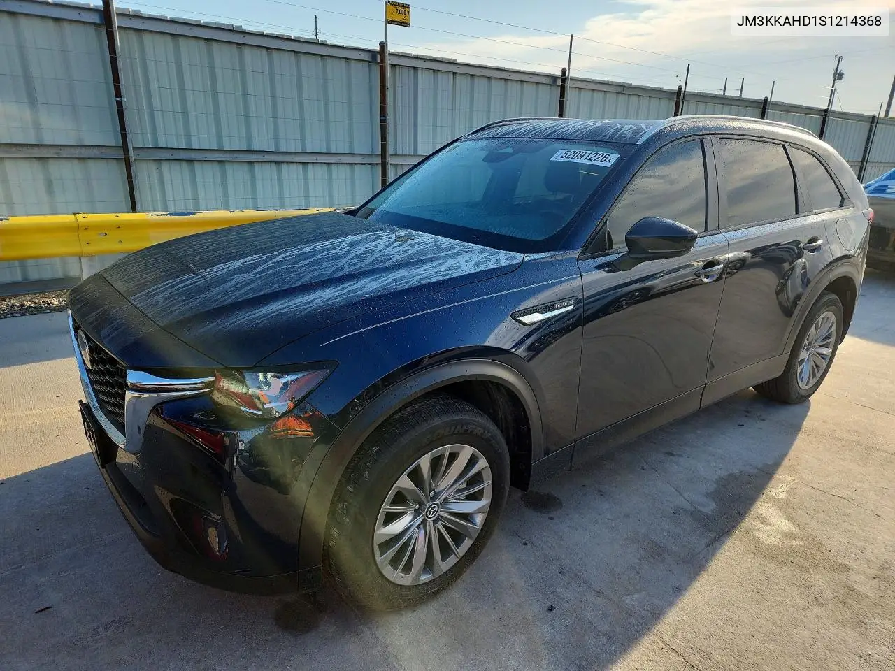 2025 Mazda Cx-90 VIN: JM3KKAHD1S1214368 Lot: 52091226