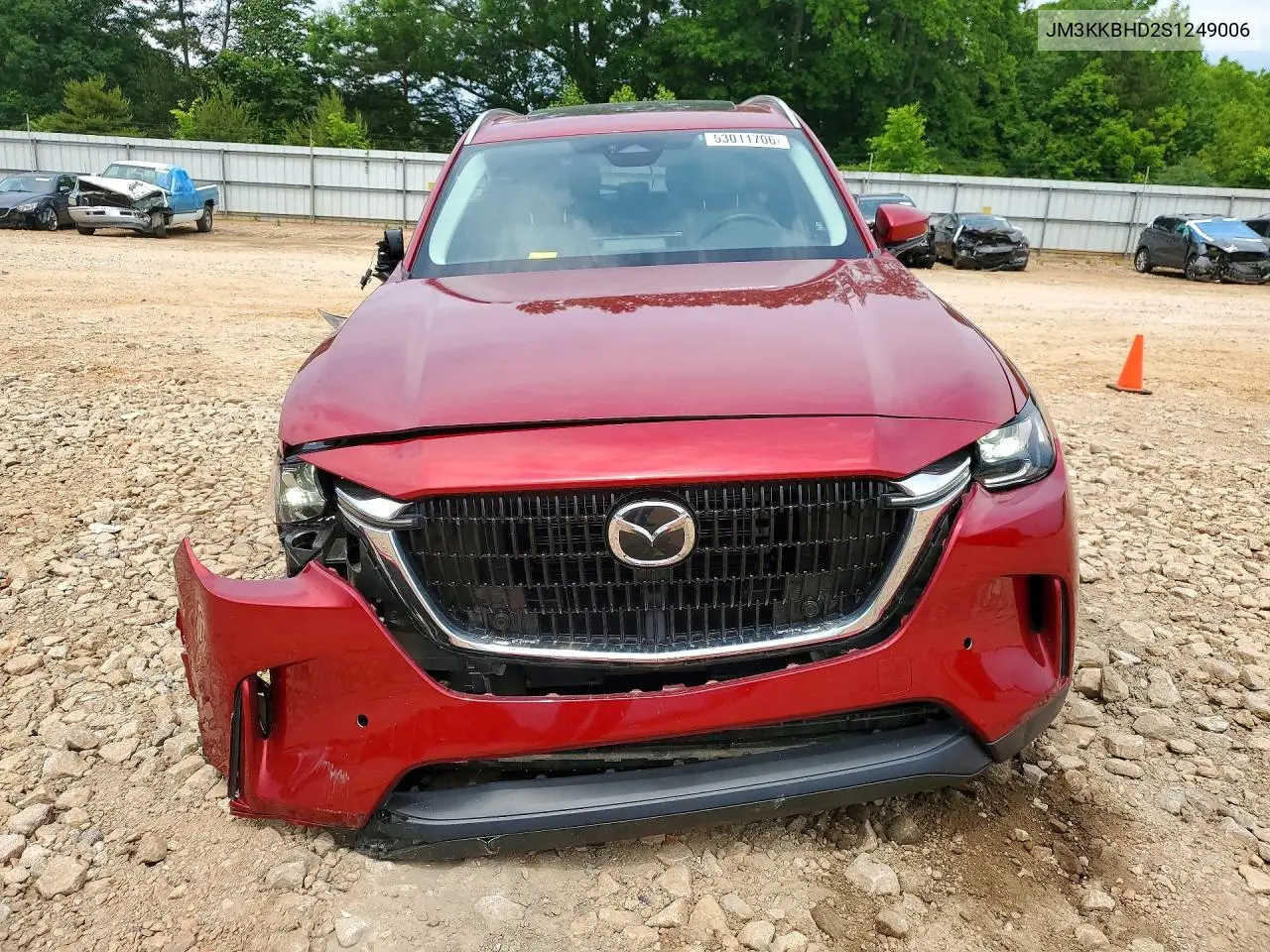 2025 Mazda Cx-90 Preferred VIN: JM3KKBHD2S1249006 Lot: 53011706