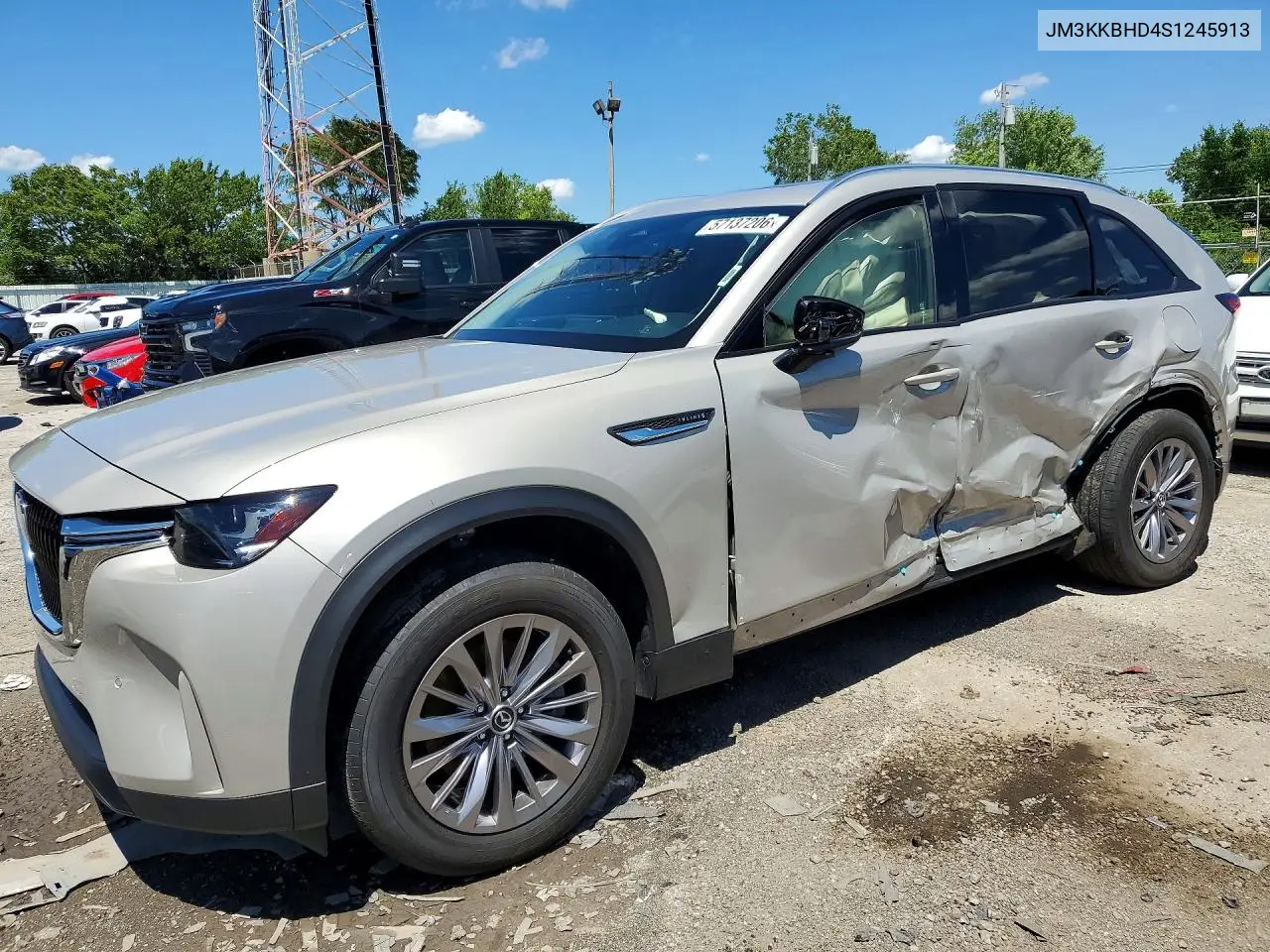 2025 Mazda Cx-90 Preferred VIN: JM3KKBHD4S1245913 Lot: 57137206