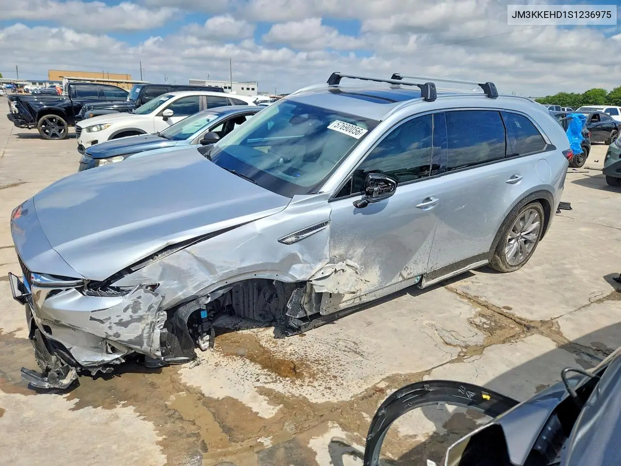 2025 Mazda Cx-90 Premium Plus VIN: JM3KKEHD1S1236975 Lot: 57690056