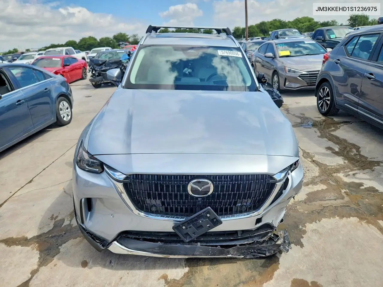 2025 Mazda Cx-90 Premium Plus VIN: JM3KKEHD1S1236975 Lot: 57690056