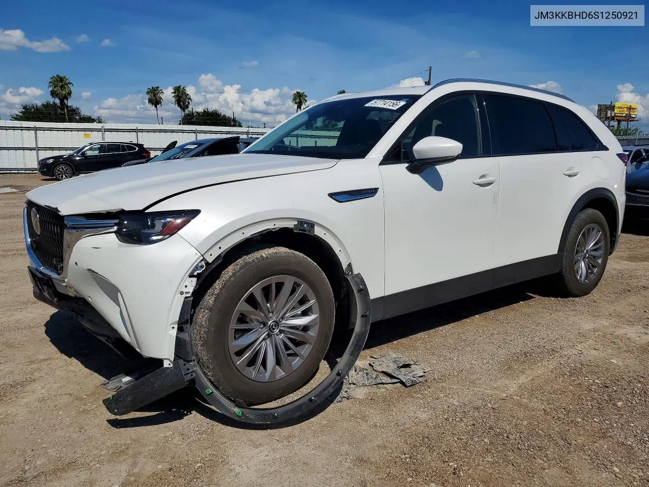 2025 Mazda Cx-90 Preferred VIN: JM3KKBHD6S1250921 Lot: 57714156