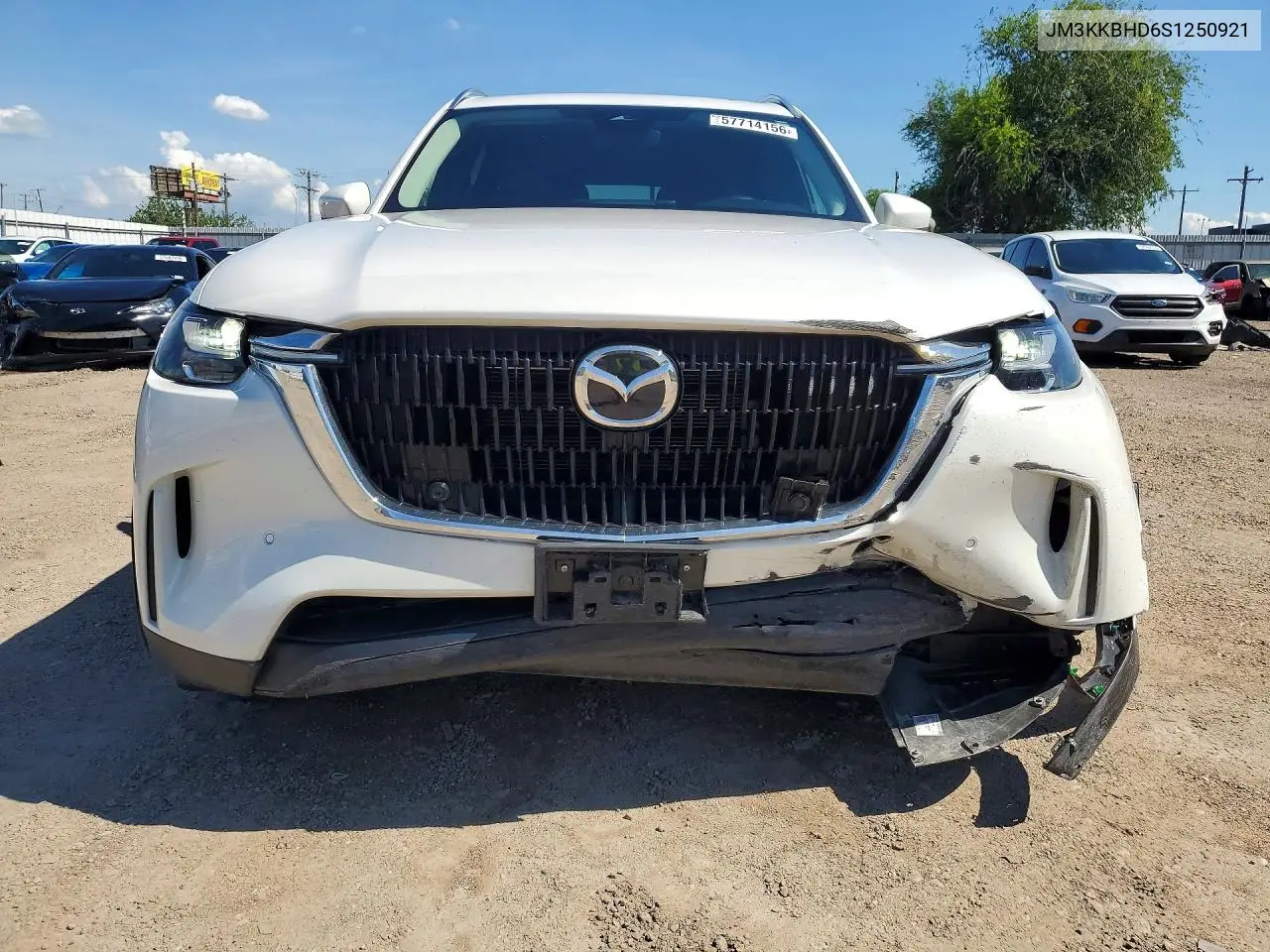 2025 Mazda Cx-90 Preferred VIN: JM3KKBHD6S1250921 Lot: 57714156