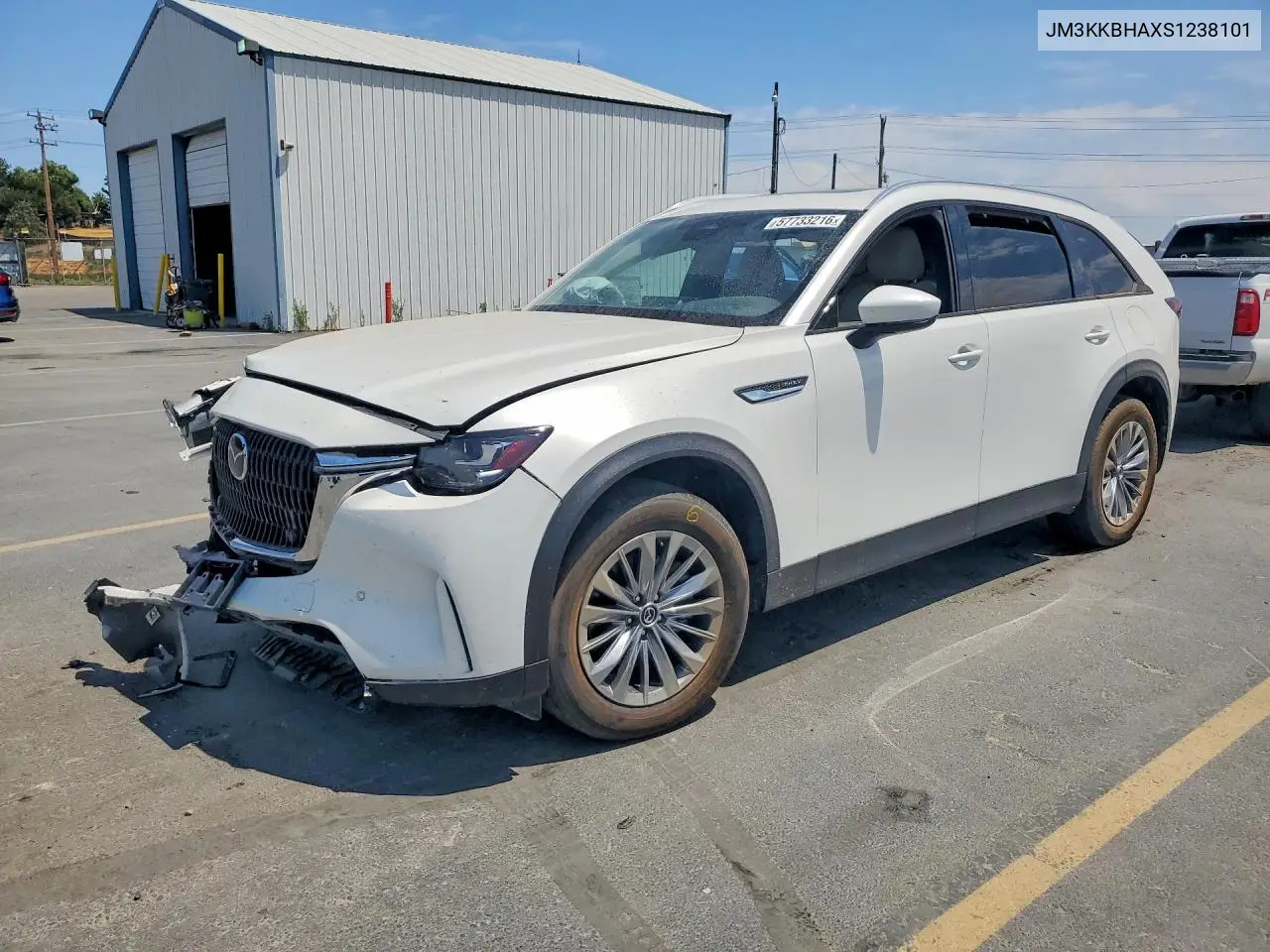 2025 Mazda Cx-90 Preferred VIN: JM3KKBHAXS1238101 Lot: 57733216