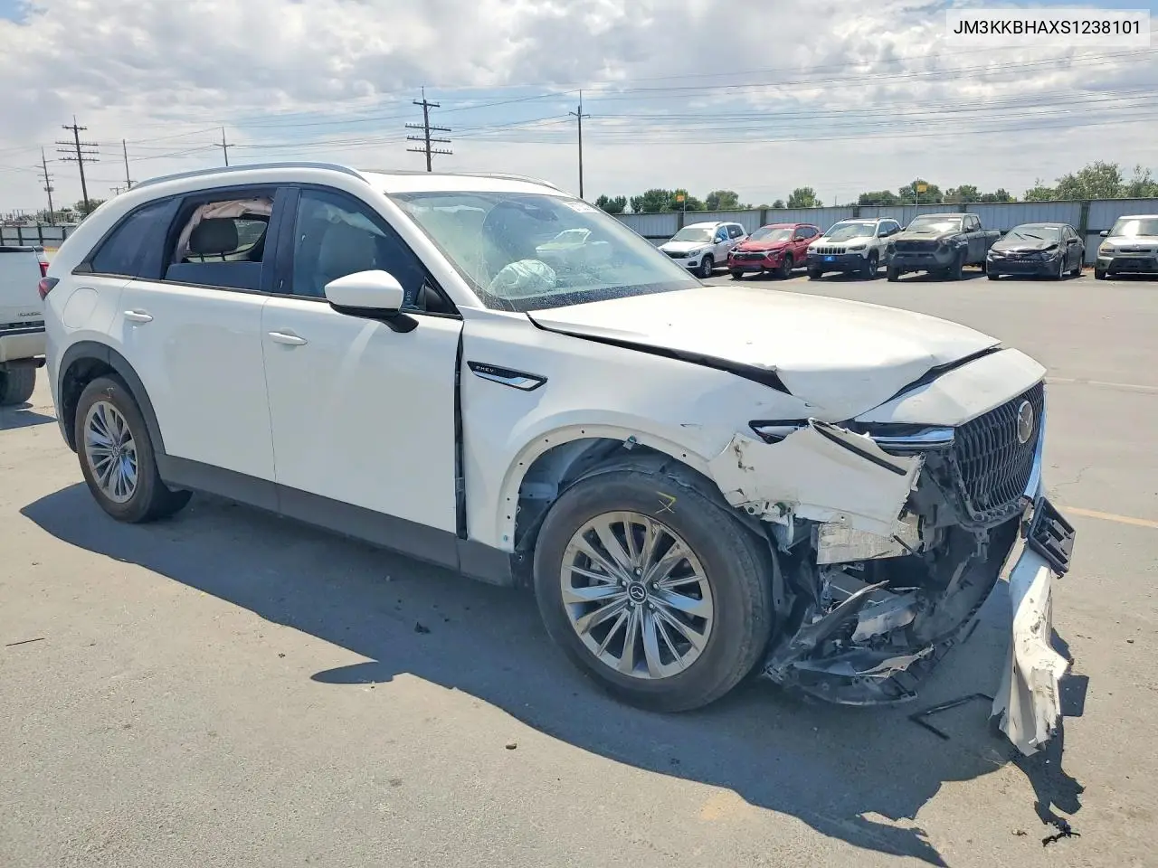 2025 Mazda Cx-90 Preferred VIN: JM3KKBHAXS1238101 Lot: 57733216