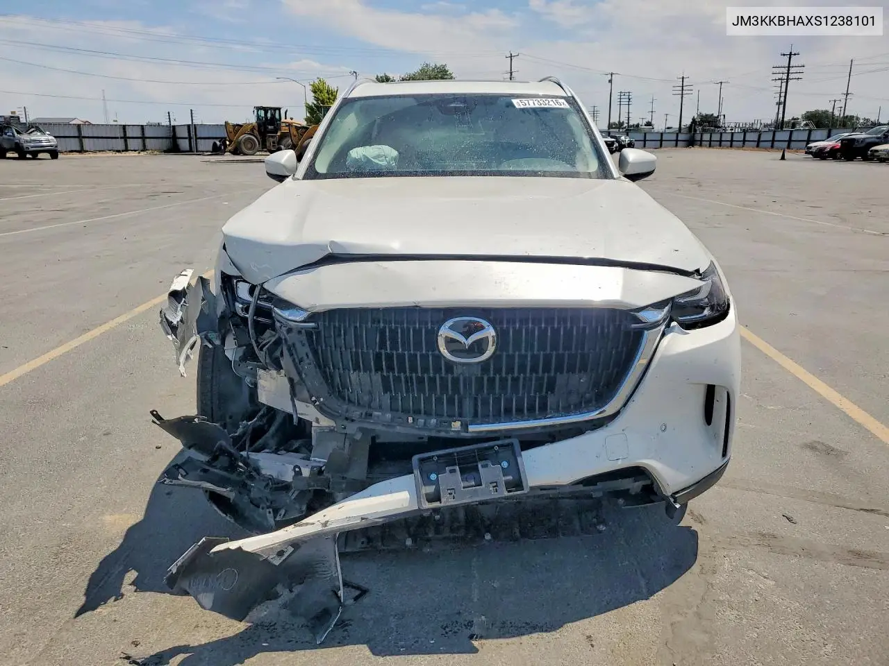 2025 Mazda Cx-90 Preferred VIN: JM3KKBHAXS1238101 Lot: 57733216