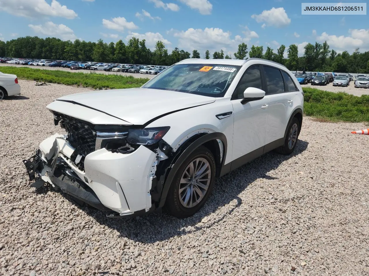 2025 Mazda Cx-90 Select VIN: JM3KKAHD6S1206511 Lot: 59174486