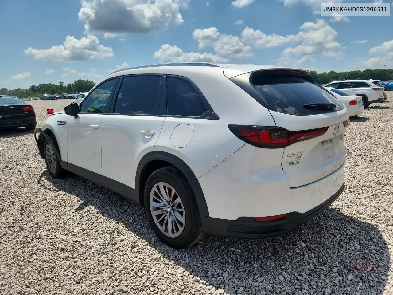 2025 Mazda Cx-90 Select VIN: JM3KKAHD6S1206511 Lot: 59174486
