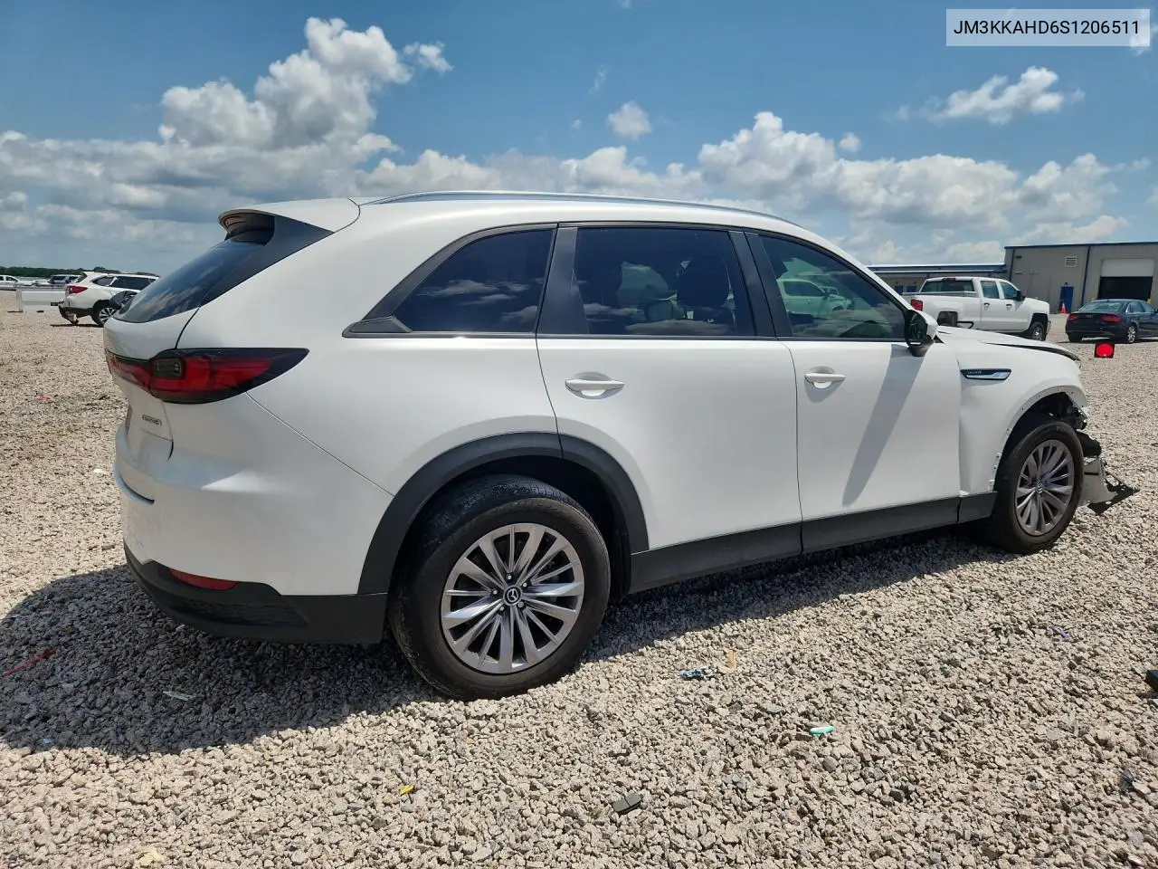 2025 Mazda Cx-90 Select VIN: JM3KKAHD6S1206511 Lot: 59174486